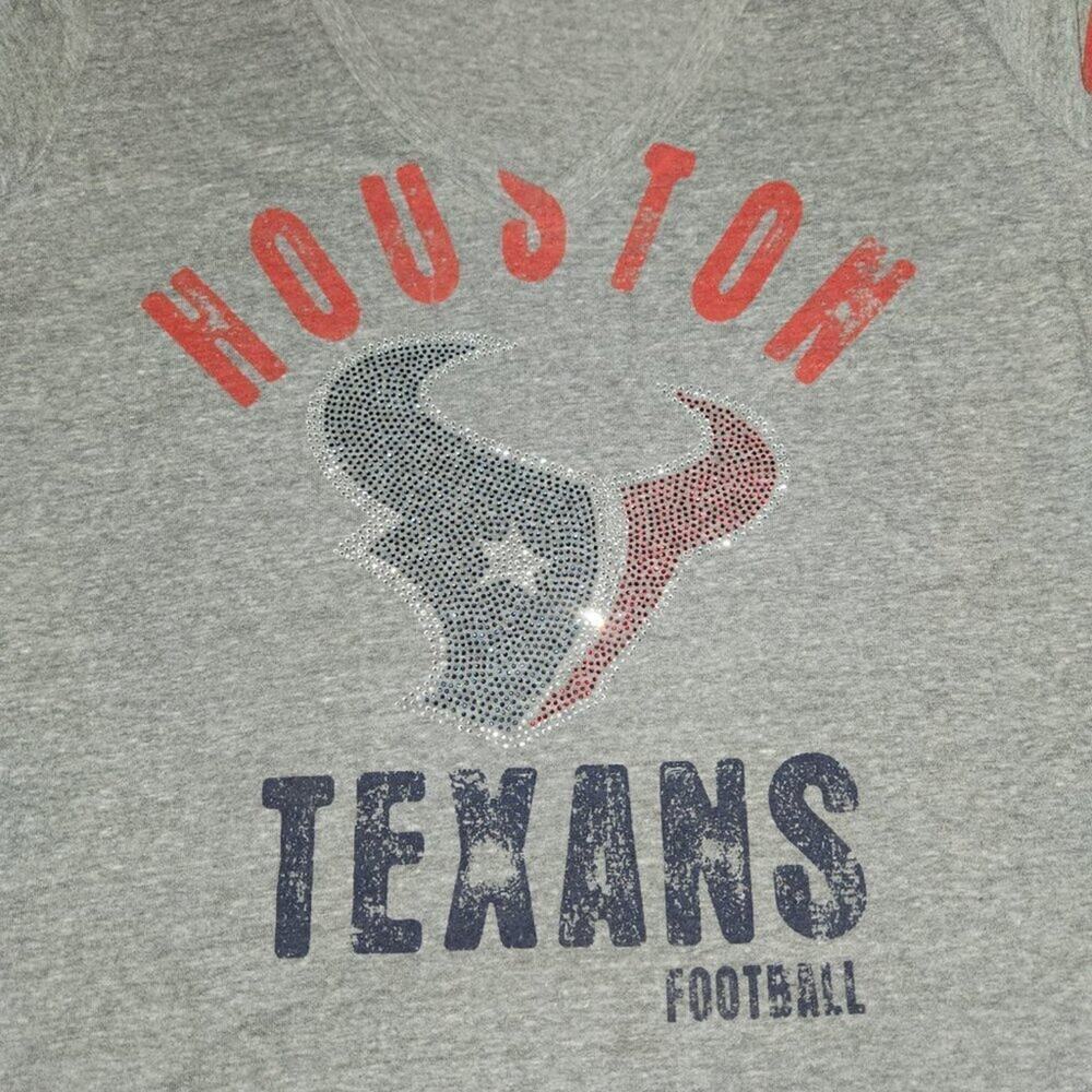 Houston Texans Rhinestone T-shirt || XL || GUC - Picture 1 of 5
